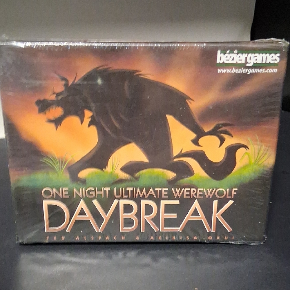 One Night Ultimate Werewolf Daybreak - Black and Orange